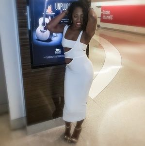 House of cb miya midi dress